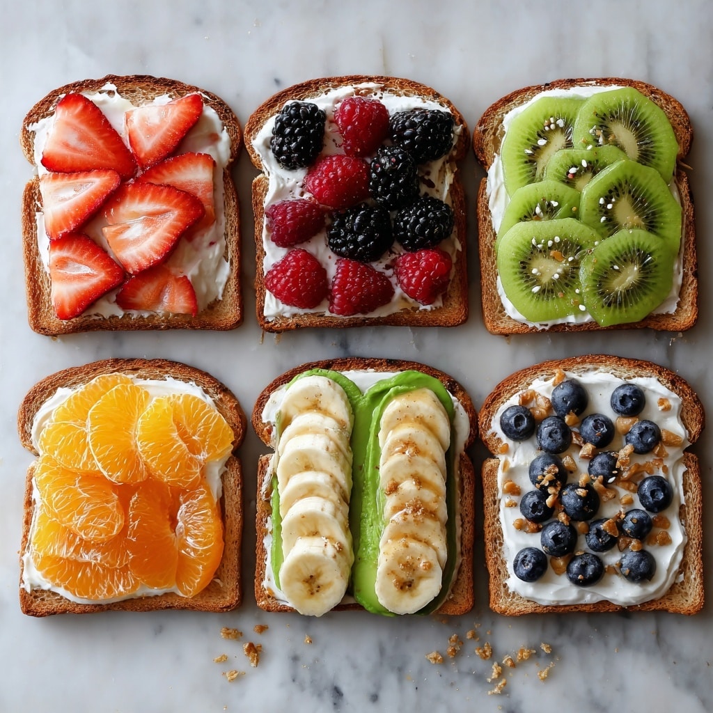 Breakfast Toasts with Avocado, Eggs, and Cherry Tomatoes Recipe - Recipe Image