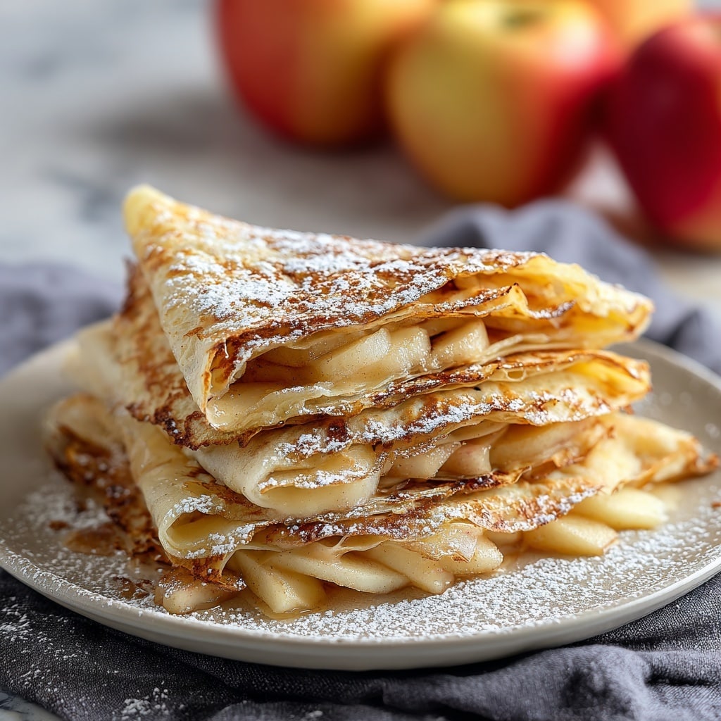 Apple Cheesecake Breakfast Quesadillas Recipe - Recipe Image