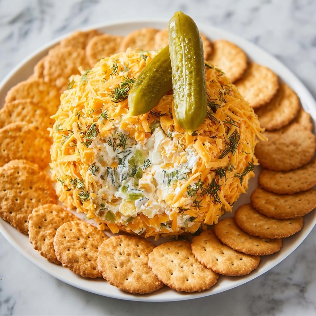 Dill Pickle Cheeseball Recipe - Recipe Image