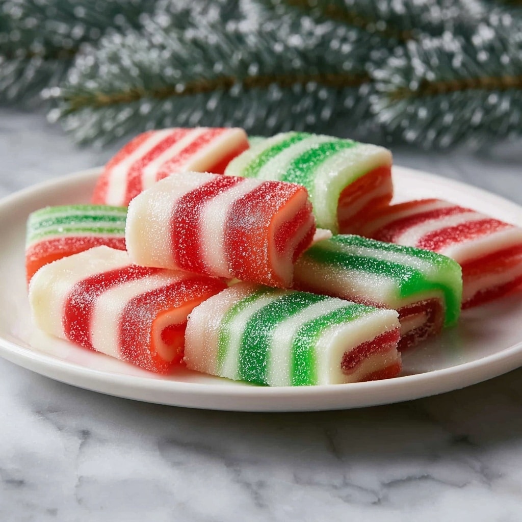 Candy Cane Pasta Recipe - Recipe Image