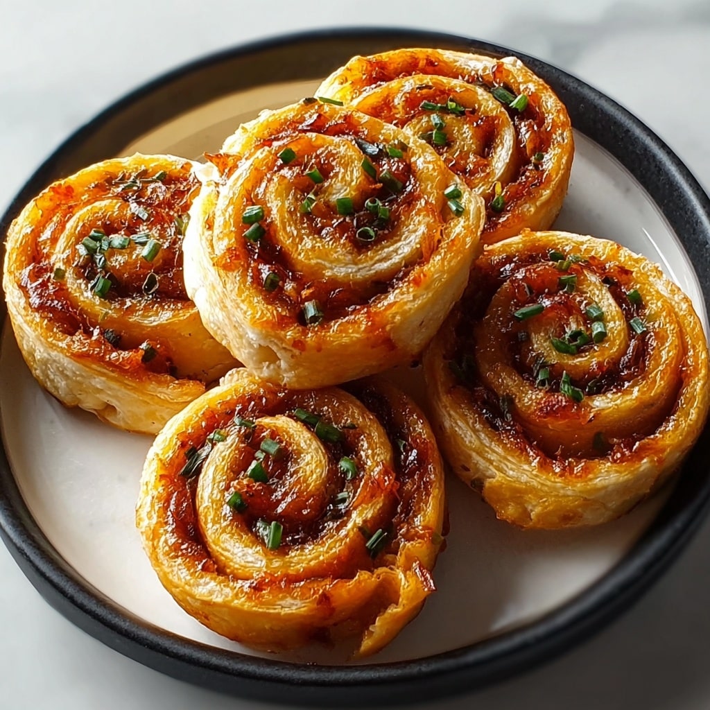 Pepper Jelly Air Fryer Pinwheels Recipe - Recipe Image