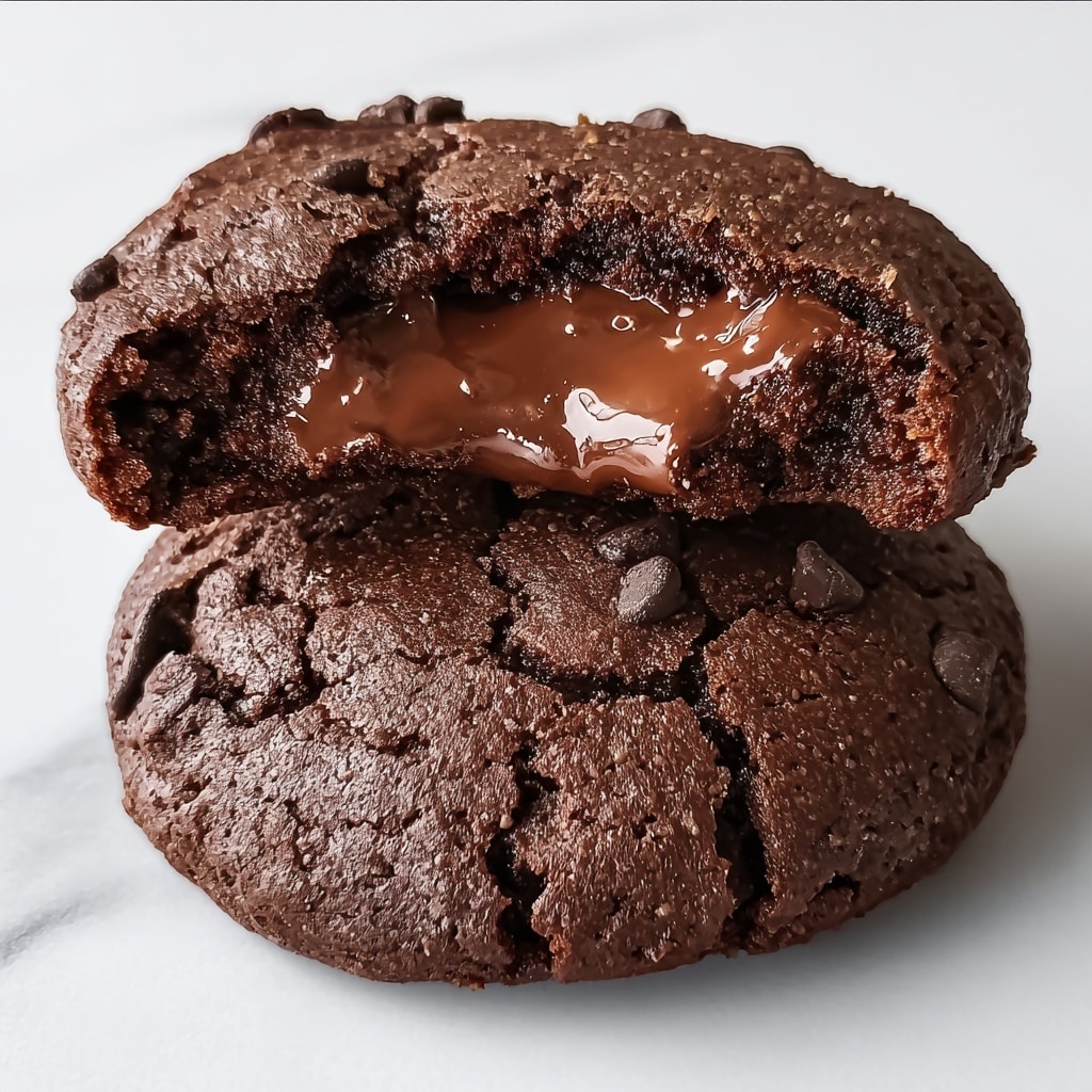 Dark Chocolate Espresso Brownie Cookies Recipe - Recipe Image