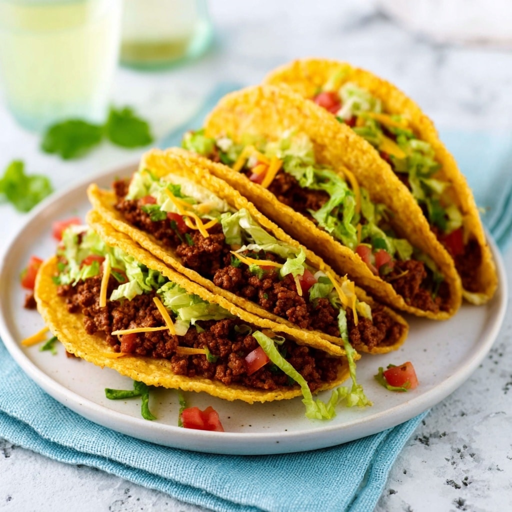 Chilli Beef Tacos Recipe - Recipe Image