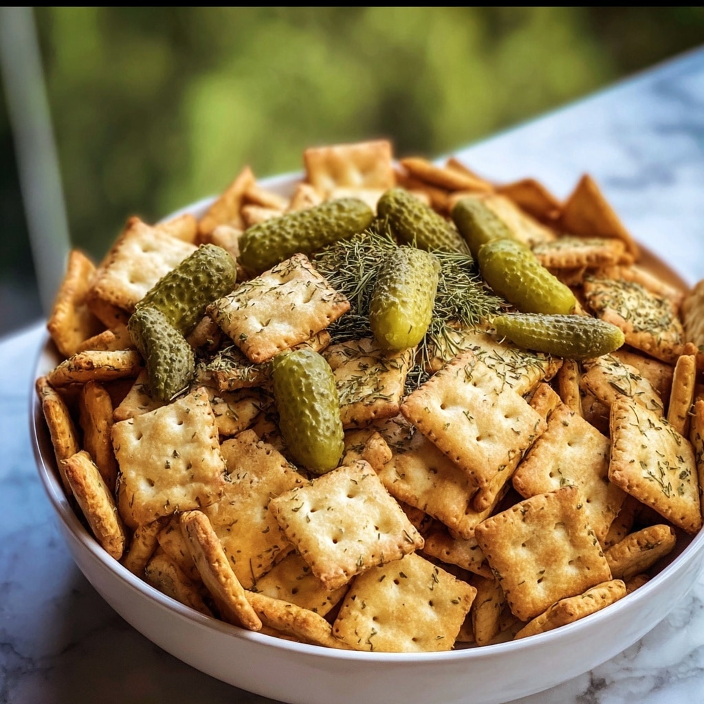 Dill Pickle Chex Mix Recipe