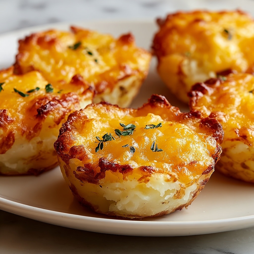 Cheesy Mashed Potato Puffs Recipe - Recipe Image