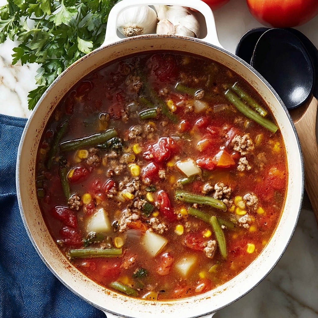 Vegetable Beef Soup Recipe - Recipe Image