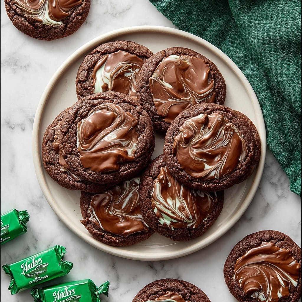Andes Mint Chocolate Cookies Recipe - Recipe Image