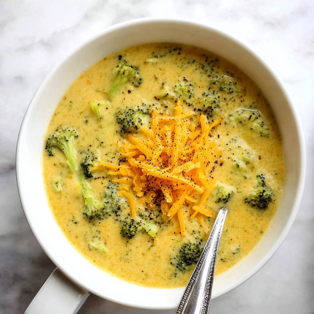 Broccoli Cheddar Potato Soup Recipe - Recipe Image