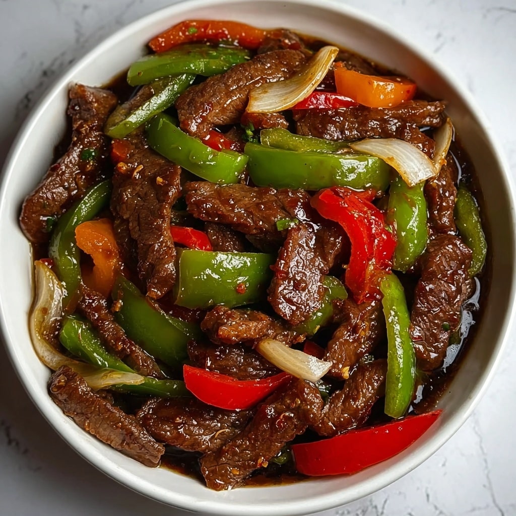 Black Pepper Beef Stir-Fry Recipe - Recipe Image