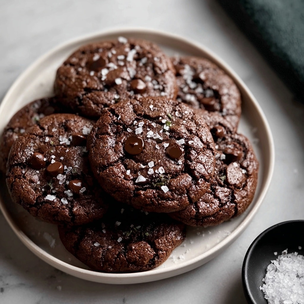 Dark Chocolate Sugar Cookies Recipe - Recipe Image