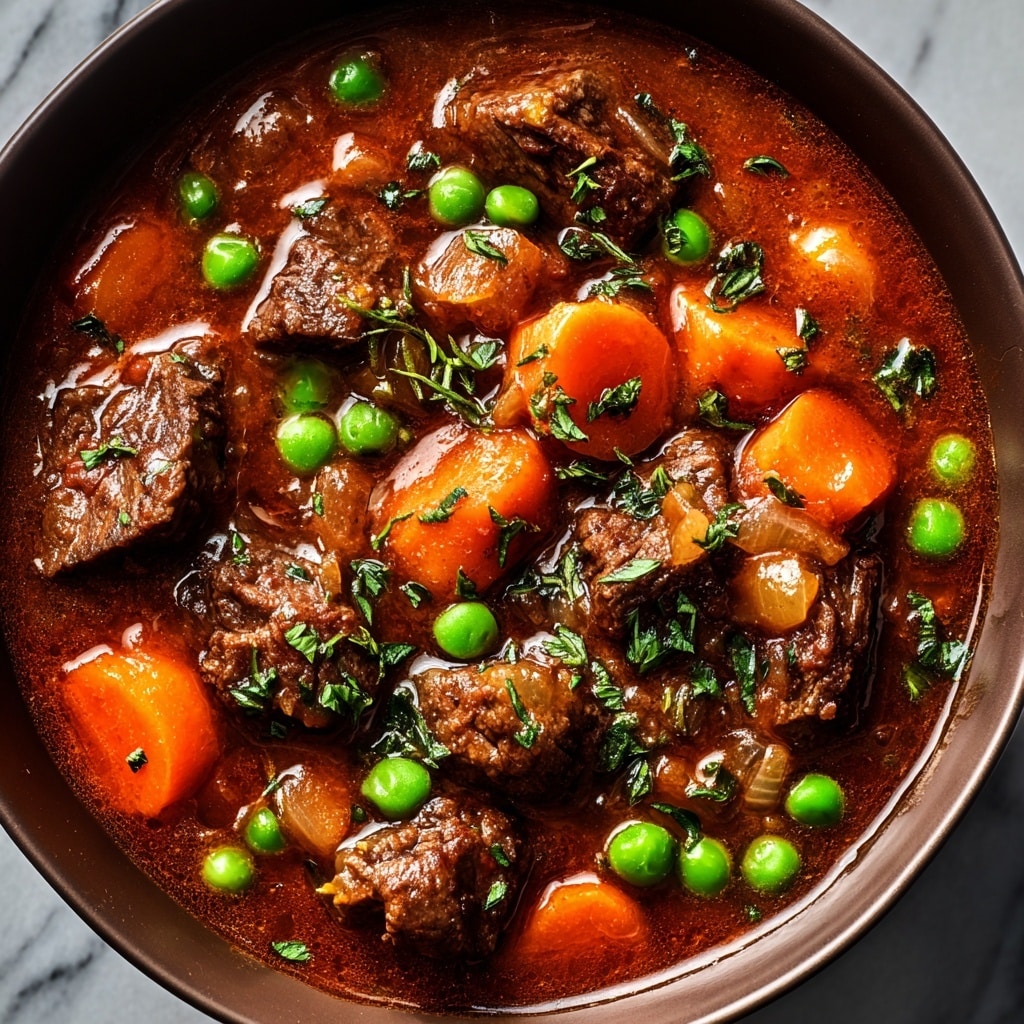 Classic Beef Stew Comfort Bowl Recipe - Recipe Image