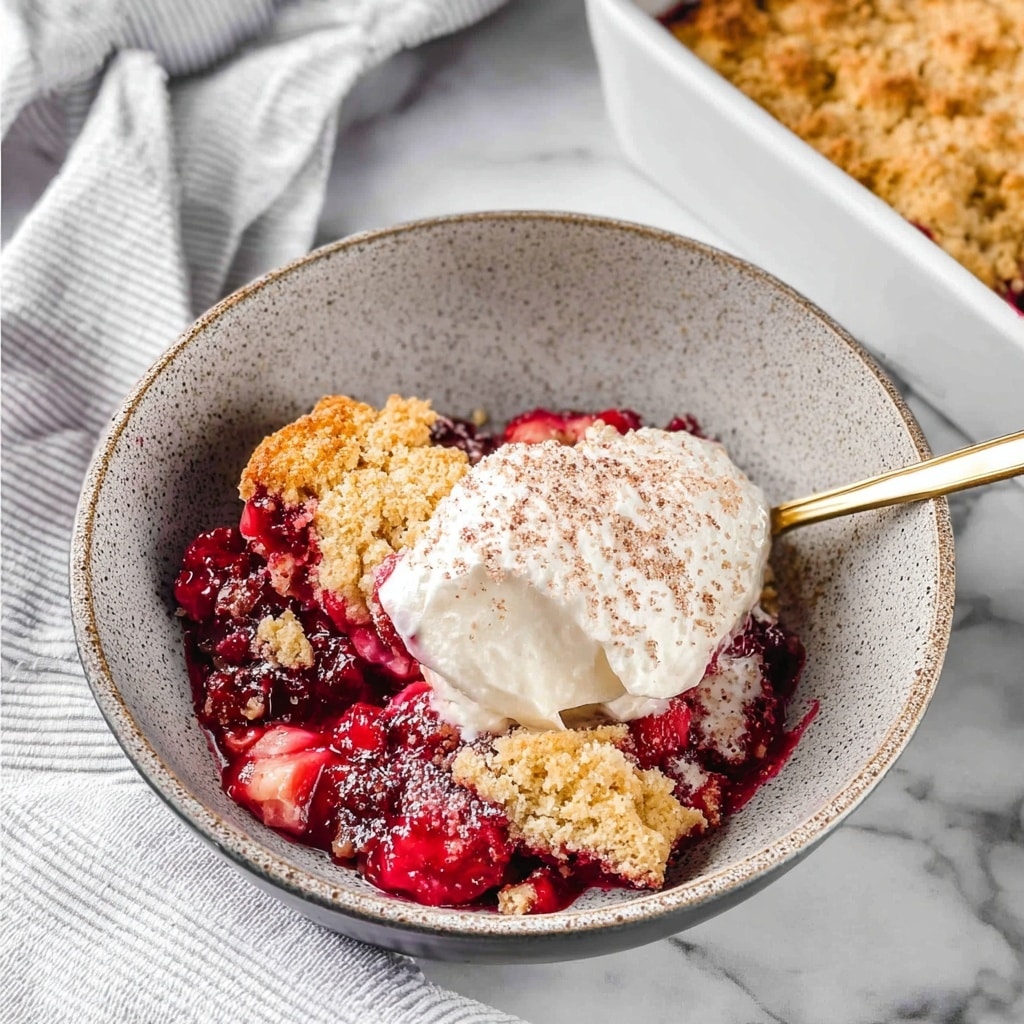 Cherry Cobbler Recipe - Recipe Image