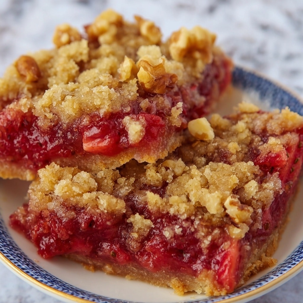 Strawberry Cobbler with Brown Sugar Pecan Crust Recipe - Recipe Image