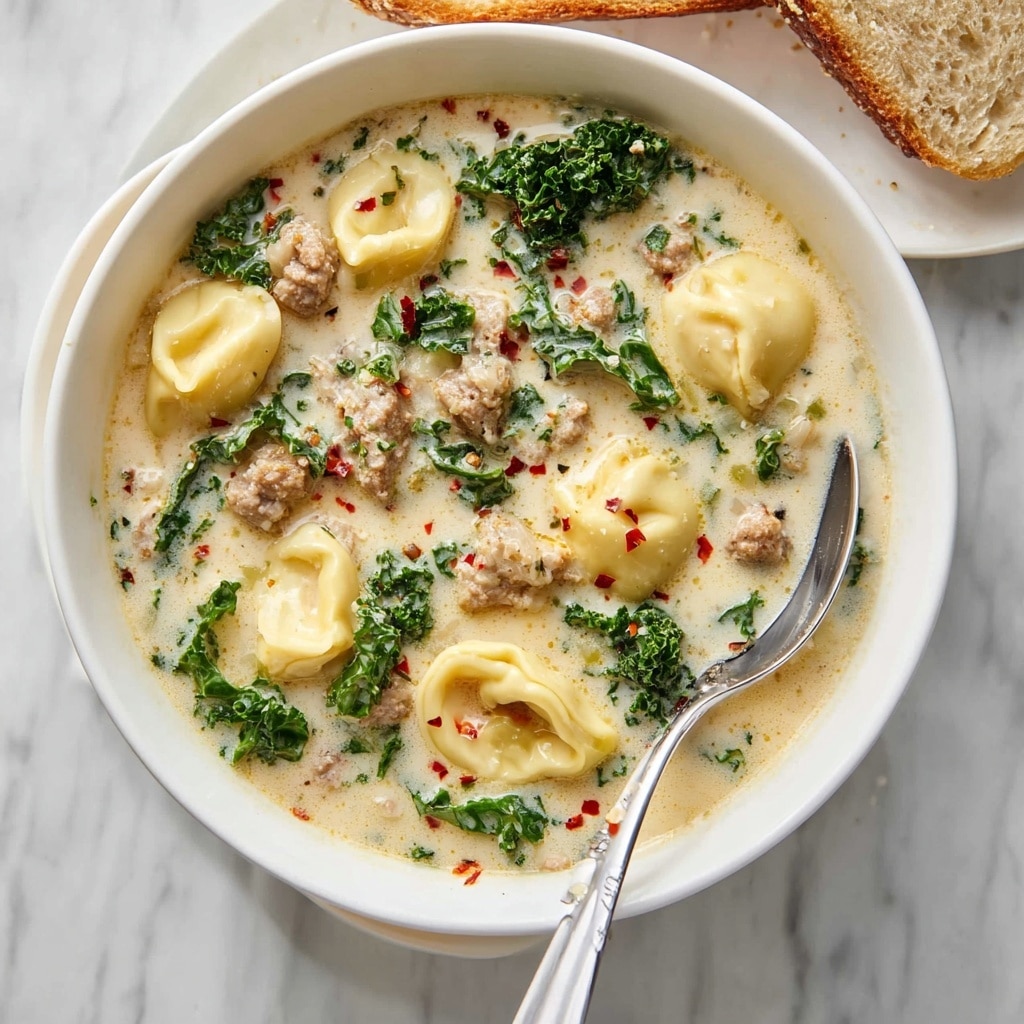 Sausage Tortellini Soup Recipe - Recipe Image