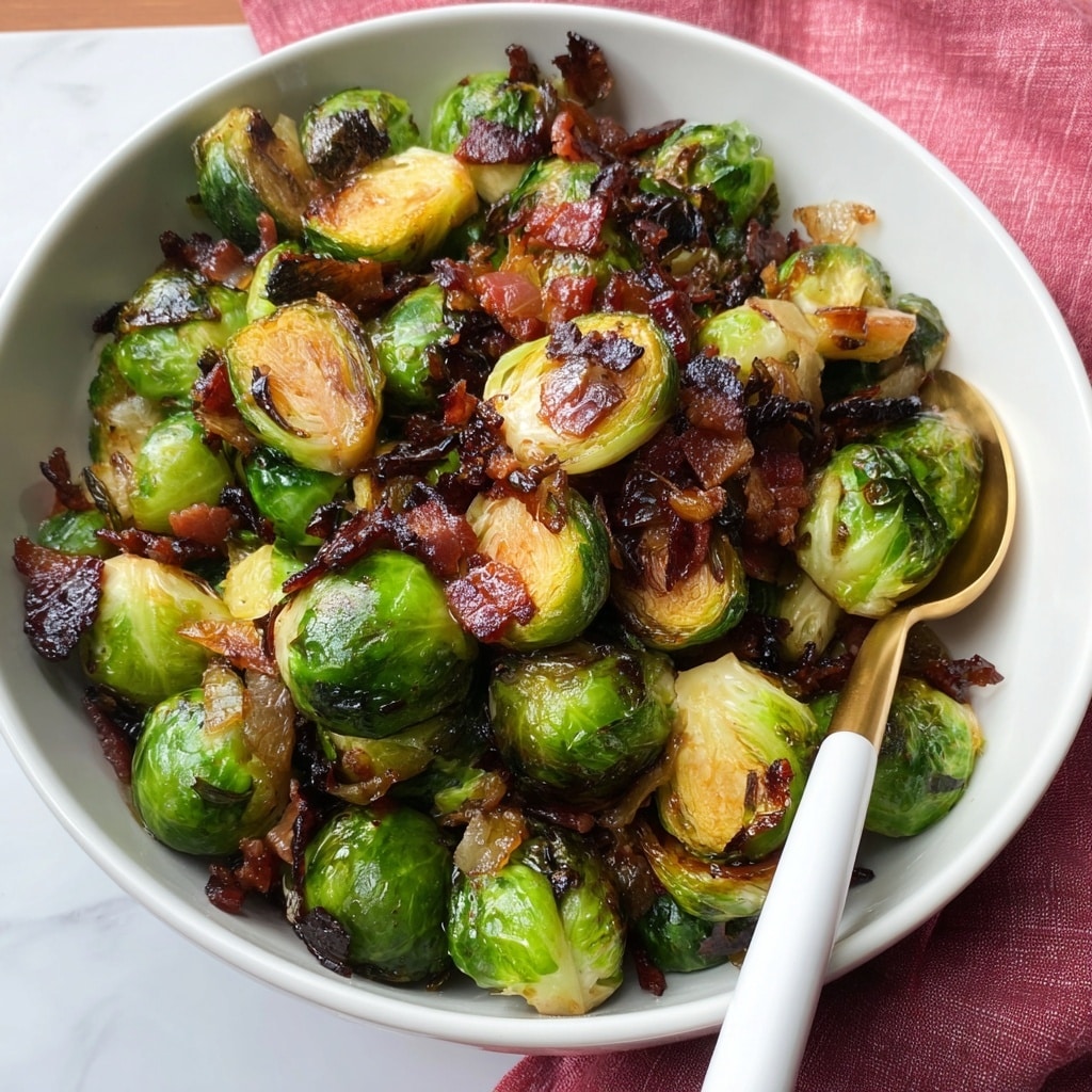 Bacon Jam Brussels Sprouts - Recipe Image