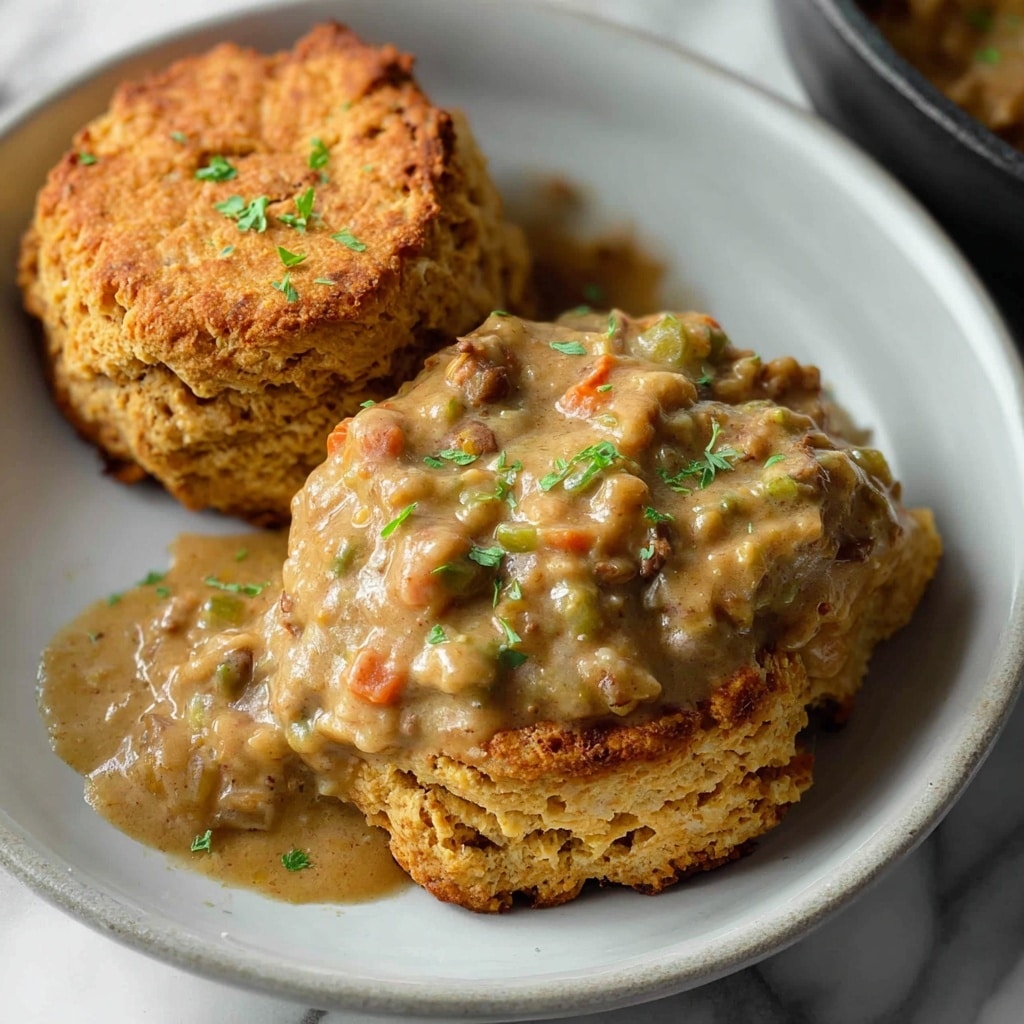 Chorizo Biscuits and Gravy Recipe - Recipe Image