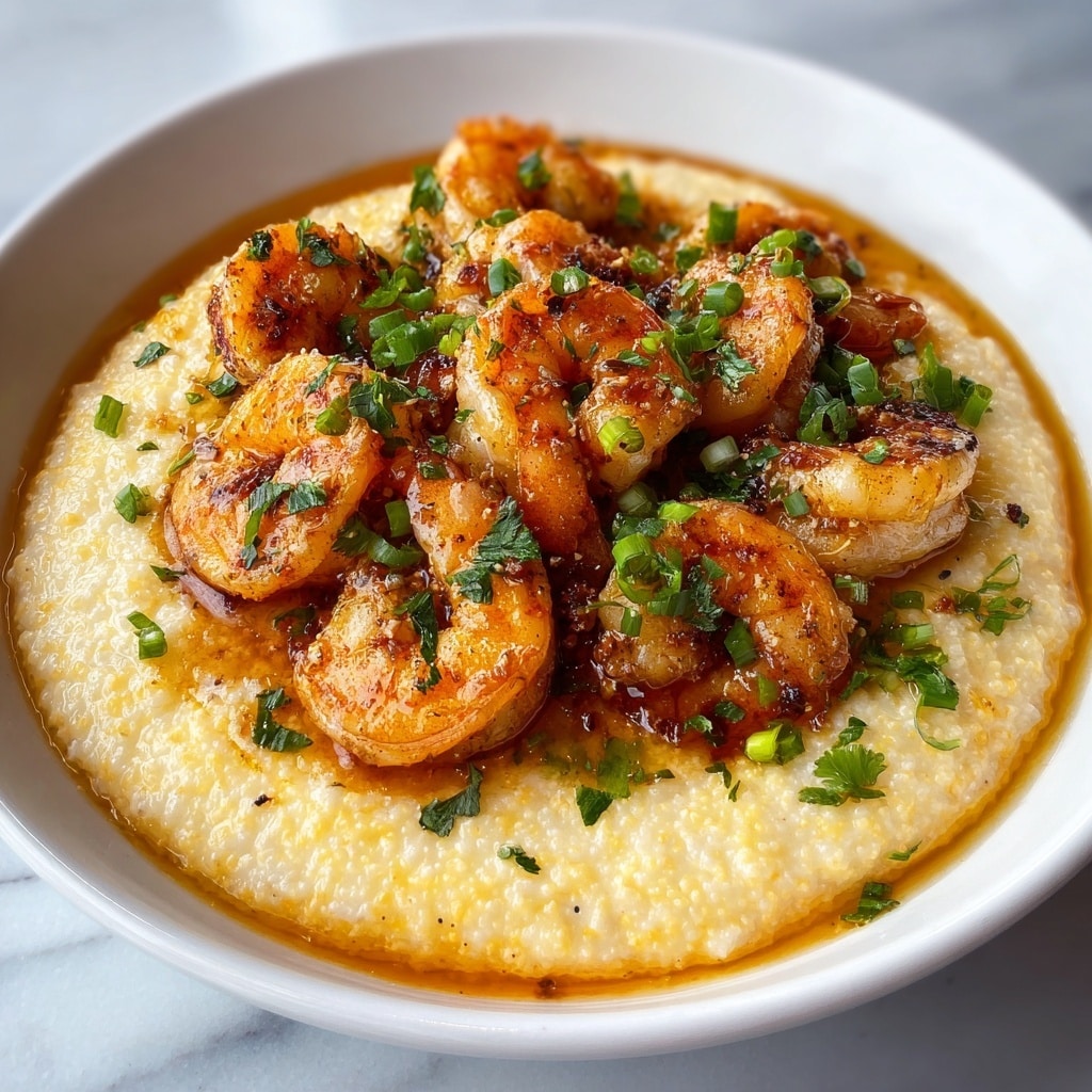 Authentic Southern Shrimp and Grits Recipe - Recipe Image